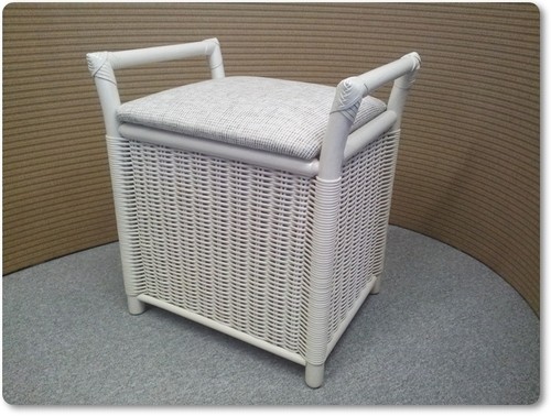 Cassapanca legno rattan - cassapanca,