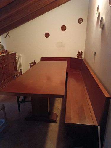 Cassapanca angolare tavolo - cassapanca,