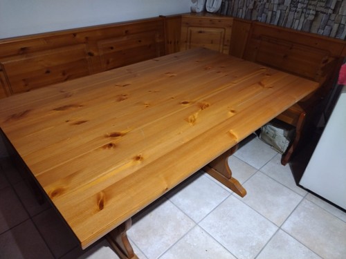 Tavolo cassapanca legno - tavolo+, in