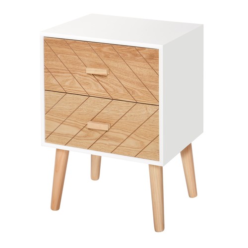 Homcom comodino cassetti - 2,