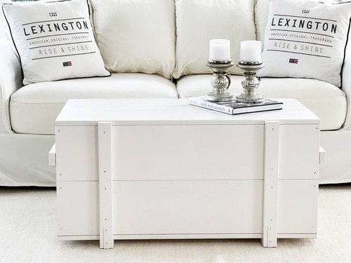 Coffre tavolino legno - in,