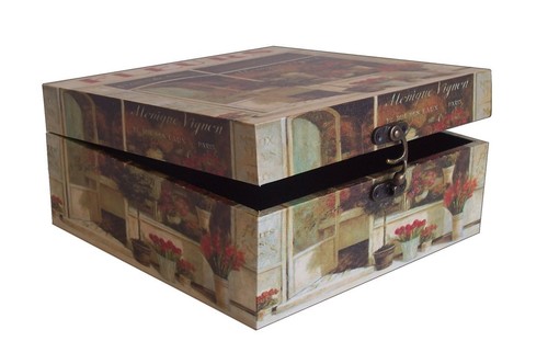 440 scatola legno massello - scatola,